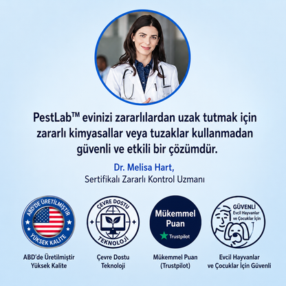 Ultrasonik Haşere Kovucu | Kimyasalsız, Sessiz ve 7/24 Koruma