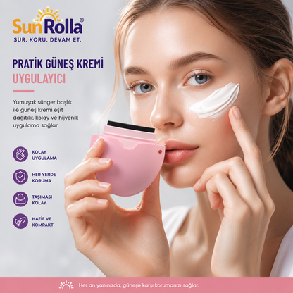 SunRolla Pratik Güneş Kremi Uygulayıcı