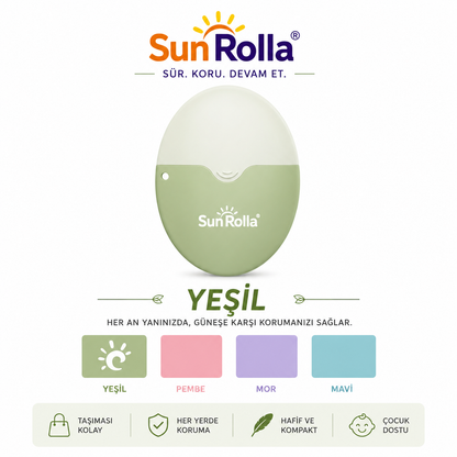SunRolla Pratik Güneş Kremi Uygulayıcı