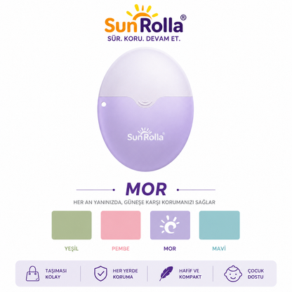 SunRolla Pratik Güneş Kremi Uygulayıcı